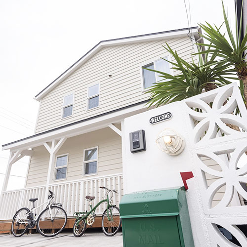 こだわりぬいたアメリカンスタイルの家