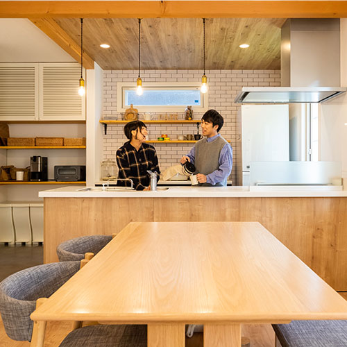 飽きのこないナチュラルシンプルなお家