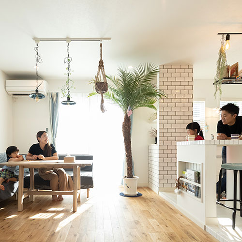 サーフボードが似合う西海岸カリフォルニアスタイルなお家