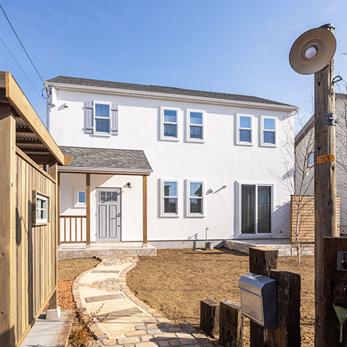 オリジナルの手造り収納がいっぱいのお家